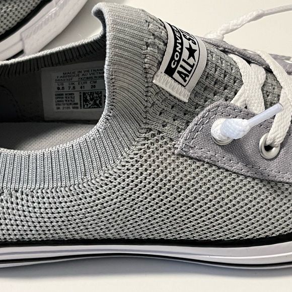 Unisex Grey mesh Converse shoe - Picture 1 of 4